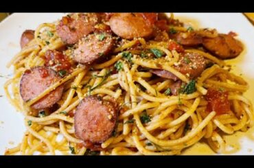 Smoked Sausage Pasta Fra Diavolo [SPICY] Italian Recipe