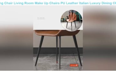 Special Dining Chair Living Room Make Up Chairs PU Leather Italian Luxury Dining Chairs Table Chais