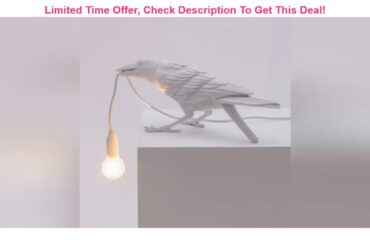 Modern Nordic Resin Bird Table Lamp Italian Bird Lamp Crow Desk Lamp For Living Room Bedroom Dining