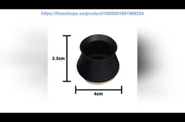 Unboxing 50pcs/Set Desk Leg Protective Cover Table Chair Foot Silicone Cover Stool Leg Silence Pad