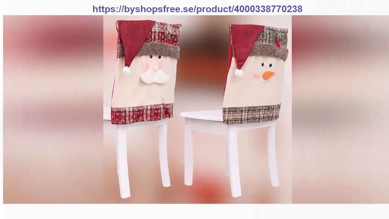 Review Christmas Decoration Home Decor Hat Back Chair Cover Decor Restaurant Hotel Square Stool Sno Review Christmas Decoration Home Decor Hat Back Chair Cover Decor Restaurant Hotel Square Stool Sno