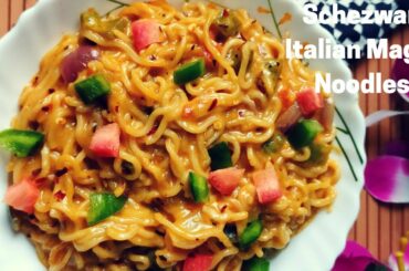 Schezwan Italian Maggi Noodles Recipe | Maggi Recipes | Chai Naashta