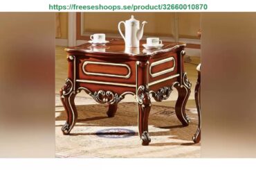 Review Antique Style Italian Small Table 100% Solid Wood Italy Style Luxury Table Set Pfy701