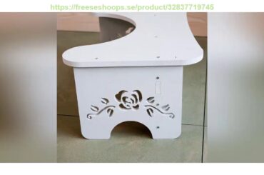 Review Bathroom Toilet  Stool  Bench For Commode  Aid Squatty Step Foot Stool For Potty Help Preven