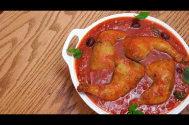 Easy Italian Chicken - Chicken Tomato Sauce - Cacciatore