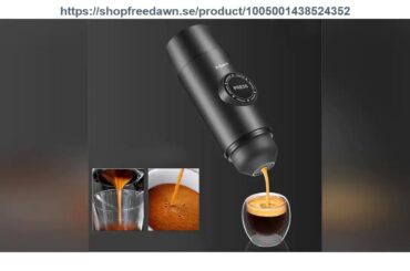 Unboxing T-Colors Cf-1701bc Charger Mini Concentrated Portable Capsule Coffee Machine Mini Espresso