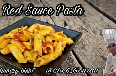 | Red Sauce Pasta | Quick Food | Red Gravy | Penne Pasta | italian | Indian food | Hungry |