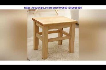 Review Multi-Function Solid Wood Shoe Bench Stool Children's Stool Living Room Home Small Bench Sof