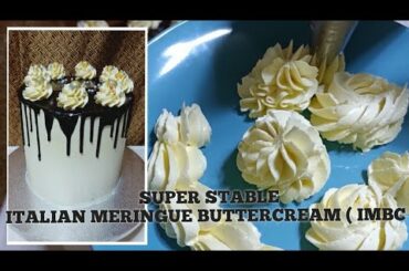 SUPER STABLE (IMBC) ITALIAN MERINGUE BUTTERCREAM FILIPINO VERSION