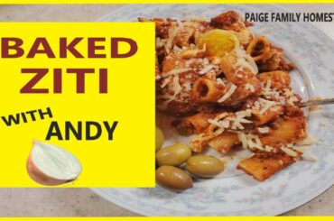 how to make baked ziti easy | Italian recipe