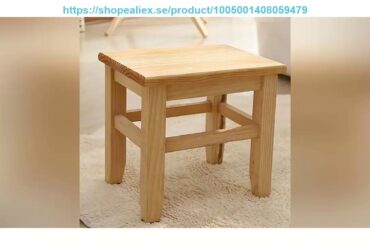 First Impression Multi-Function Solid Wood Shoe Bench Stool Children's Stool Living Room Home Small
