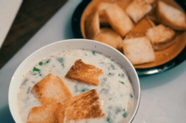 Garlic Soup with croutons Italian Style Recipe | Rukhsana Akhtar Ki Cooking