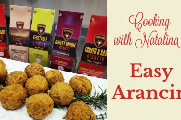 Easy Arancini just like Mamma makes!