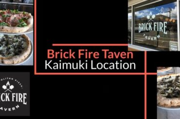 Brick Fire Tavern Kaimuki  Real Italian pizza pasta Italian food Neapolitan Pizza Honolulu