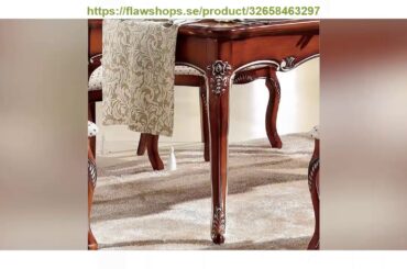 Review Antique Style Italian Dining Table 100% Solid Wood Italy Style Luxury Dining Table P10236