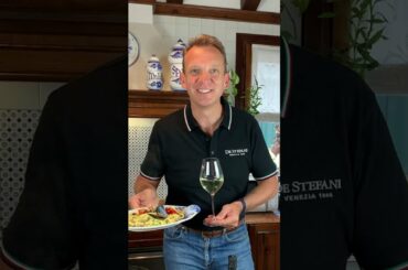 De Stefani Rive di Refrontolo Valdobbiadene Prosecco Superiore Brut Nature - Scialatelli with clams