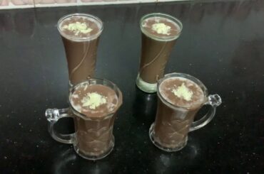 5 min Italian hot chocolate| winter recipe