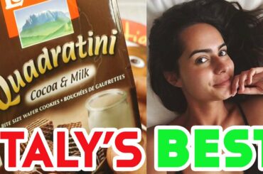 Why Do Italians Love This Cookie? Quadratini Taste Test Review.