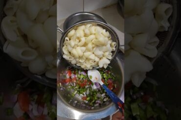 Italian Pasta Salad for Beginners | Healthy Breakfast Recipe | Pasta  #shorts #Youtubeshorts