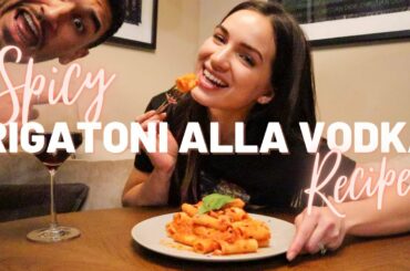 Spicy Rigatoni Alla Vodka Recipe (Date Night Dinner Recipe)