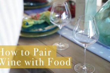 How to Pair Organic Wine with Meals