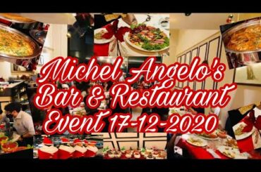 #MichelAngelosBarRestaurant #Event12-17-20 #DinerEvent #ItalianFood #ChristmasPatry #FusionFood