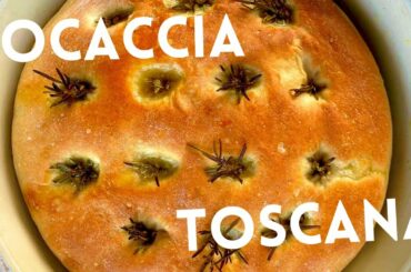 How to make Focaccia Toscana - Quick and Easy Italian Flat Bread Recipe