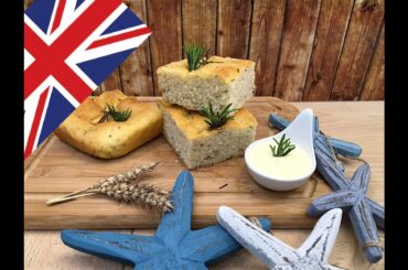 Best Italian Focaccia recipe with fresh rosemary