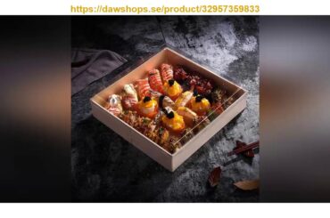 Review Disposable Wood Lunch Box Japanese Sushi Case Salad Wrapping Food Container Sashimi Tempura