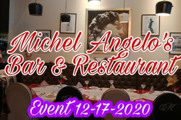 #MichelAngelosBarRestaurant #Event12-17-20 #DinerEvent #ItalianFood #ChristmasPatry #FusionFood