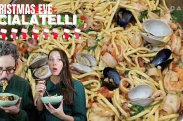 Ultimate Italian Christmas Eve pasta: SCIALATELLI allo SCOGLIO