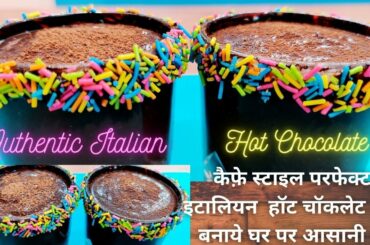 Creamy Italian Hot Chocolate Recipe | Thick Hot Chocolate Recipe | Winter Special Yummy Recipe