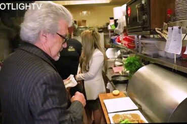 Cooking segment at the fabulous Italian Restaurant Mirra's Place