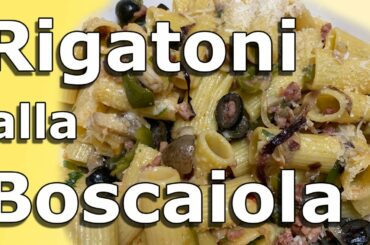 Rigatoni alla Boscaiola