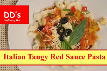 Italian Tangy Red Sauce Pasta