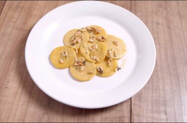 Fresh Corzetti pasta, marjoram and pine-nuts recipe - Mamablip
