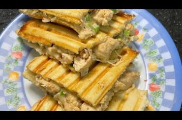 Chicken Panini sandwich recipe|Italian Cheese sandwich|Masters Kitchen