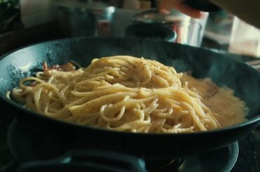 Italian Carbonara - made in Bedok (ASMR)