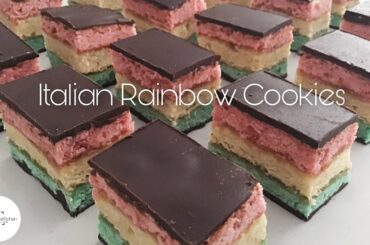 Italian Rainbow Cookies Recipe