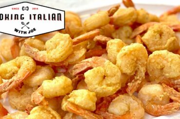 Italy's Best Fried Shrimp Recipe Cooking Italian with Joe