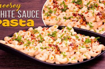 Italian Creamy and Cheesy White Sauce Pasta Recipe