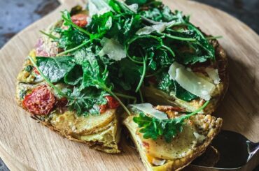 Holiday Italian Frittata Recipe - Marcy Braselton from Community Kitchen ATL