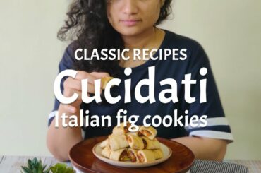 Italian fig cookies | Cucidati recipe | Recipe in Hindi |