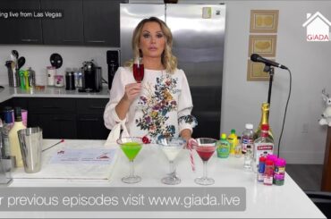 Giada Live - Three Italian cocktails for the Holidays