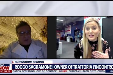 NY RESTAURANT goes VIRAL after DINING OUTSIDE during a SNOW STORM | NewsNOW from FOX