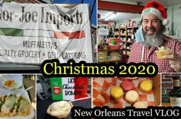 New Orleans Travel Vlog Christmas 2020 at Nor Joe Imports: Great New Orleans Italian Food!