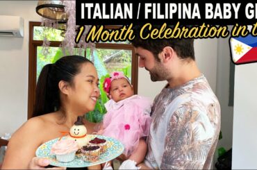 1 Month Baby Birthday | Unboxing Balikbayan Package From Italy & Baby Photoshoot