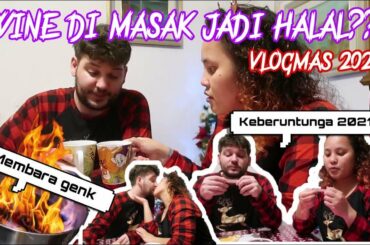 VLOGMAS 2020 - TRADISI NATAL DI ITALY, WINE DI MASAK MINUMAN NATAL KHAS DI ITALY, HALAL KAH??