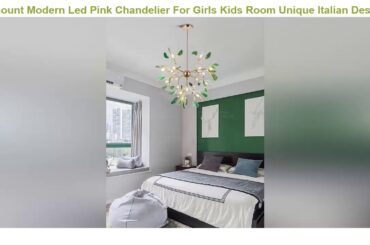 Unboxing Modern Led Pink Chandelier For Girls Kids Room Unique Italian Design Purple Chandelier In