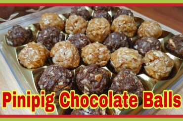 PINIPIG CHOCOLATE BALLS// CHRISTMAS AND NEW YEAR RECIPE// CHRITMAS AND NEW YEAR GIFT IDEAS//